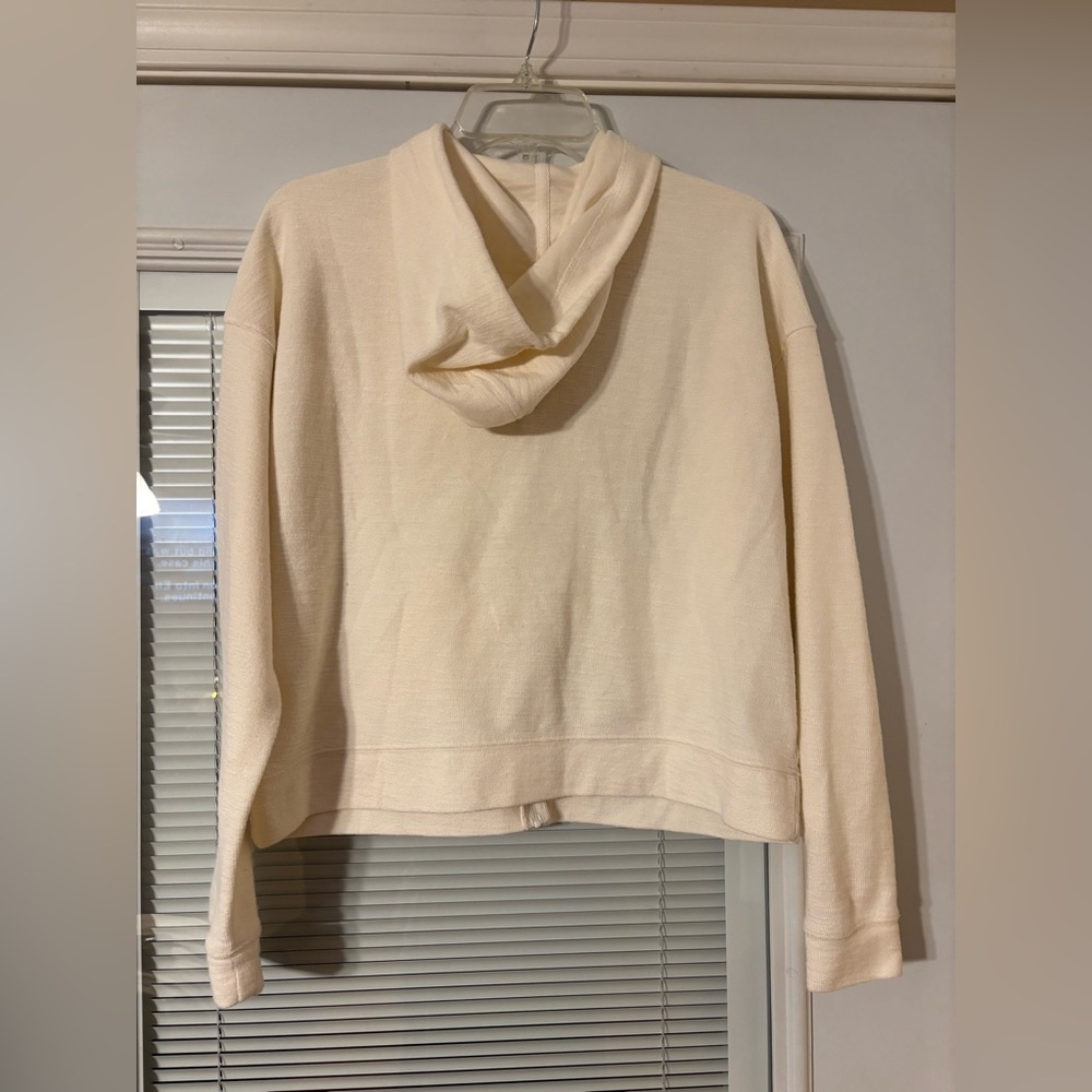 Old Navy Cream Zip-Up Hoodie - Picture 2 of 7